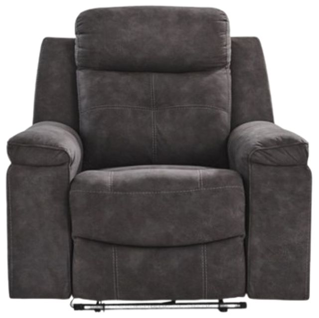 Benchcraft® Brysonview Charcoal Manual Recliner-2