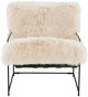 TOV Furniture Kimi Natural Genuine Sheepskin Accent Chair-3