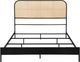 Coaster® Amherst Black King Metal Rod Bed-1