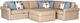 Mayo Customizable 5547F 3-Piece L-Shape Sectional-0
