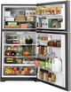 GE® 33" 21.9 Cu. Ft. Stainless Steel Top Freezer Refrigerator-2