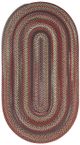 Capel Rugs Americana Black 9'2" x 13'2" Oval Rug-0