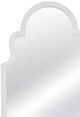Bassett Mirror Myrna White Lacquer Wall Mirror-1