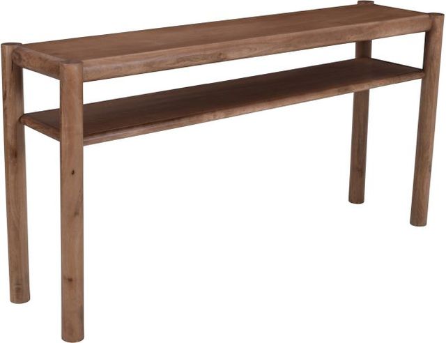 Worldwide Homefurnishings Inc. Advik Walnut Console Table-0