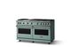 Viking® 5 Series 60" Splash Pro Style Gas (LP) Range with Brushed Brass Trim-2
