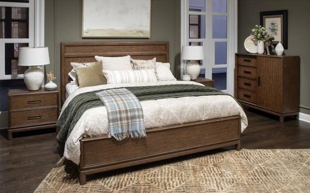 Magnussen Home® Ridgefield Russet Brown Drawer Nightstand-1