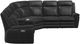 Palliser® Furniture Customizable Asher 6-Piece Power Reclining Curved Sectional-1