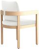 New Classic® Home Furnishings Wesley 6-Piece White Acacia/Sundura Outdoor Patio Side Chair Set-5