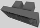 Vent-A-Hood® 60" Gunsmoke Contemporary Island Range Hood-2