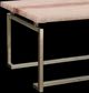 Horizon Home® Spectrum Onyx Stone Top Cocktail Table with Metal Base-1