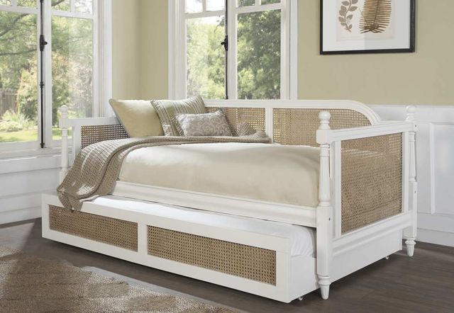 HH2 Home Melanie White Twin Daybed with Trundle-1