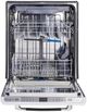 Unique® Appliances Classic Retro 24" Midnight Black Built In Dishwasher-1