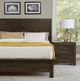 Artisan & Post by Vaughan-Bassett Crafted Cherry by Ben & Erin Napier Dark Cherry King Plank Panel Bed -2