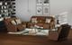 Catnapper® Arezzo Whiskey Leather Power Lay Flat Recliner with Power Headrest-4