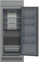 FORNO® Fortezza Series Alta Qualita 32" 14 Cu. Ft. Stainless Steel Column Freezer-5