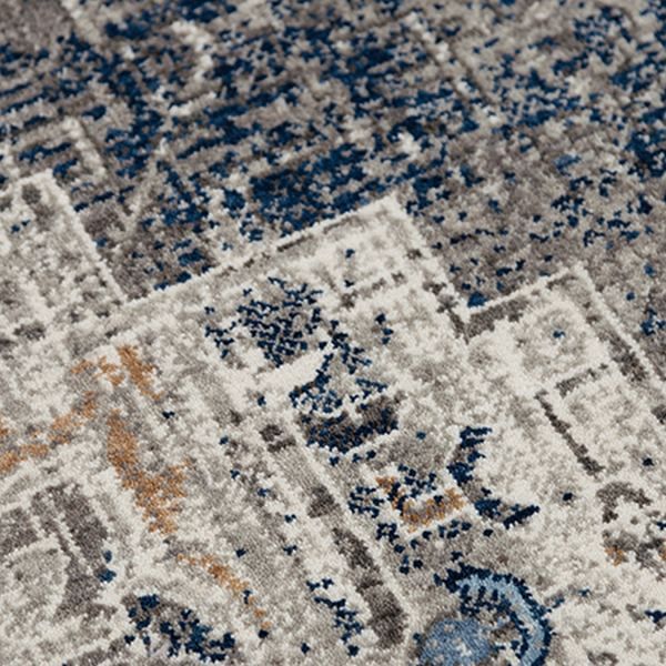 Rizzy Home Anatolia Dark Gray 5'x8' Rectangular Rug-3