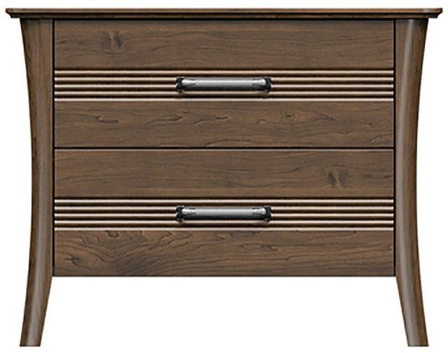 Country View Woodworking Westroom Bedroom Brown Maple 32" Nightstand-0