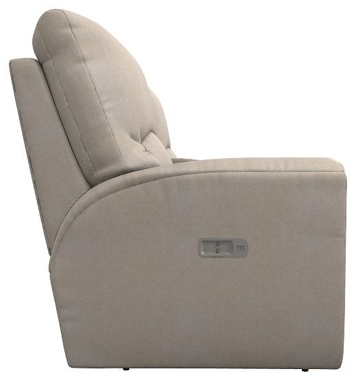 La-Z-Boy® Cassian Sand Power Reclining Loveseat with Console and Headrest-3