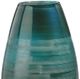 Giftcraft Blue-Green/Copper Glass Vase-2