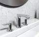 Hansgrohe Metris Chrome 1.2 GPM Widespread Faucet with Pop-Up Drain-1