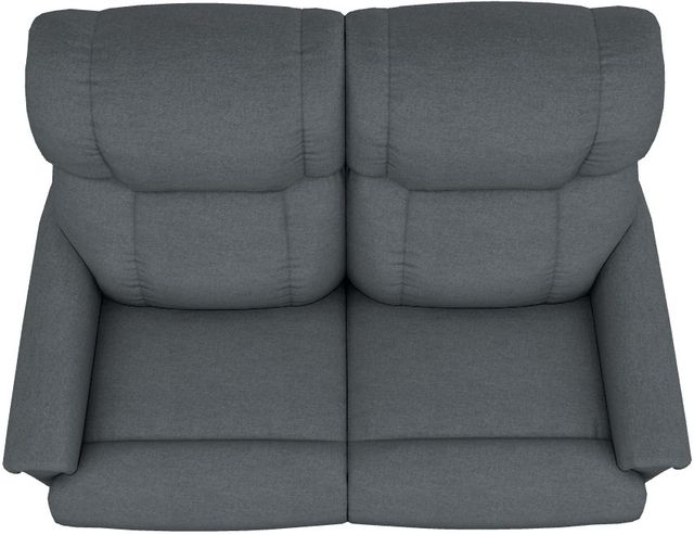 La-Z-Boy® Pinnacle Denim Power Wall Reclining Loveseat with Headrest and Lumbar-4
