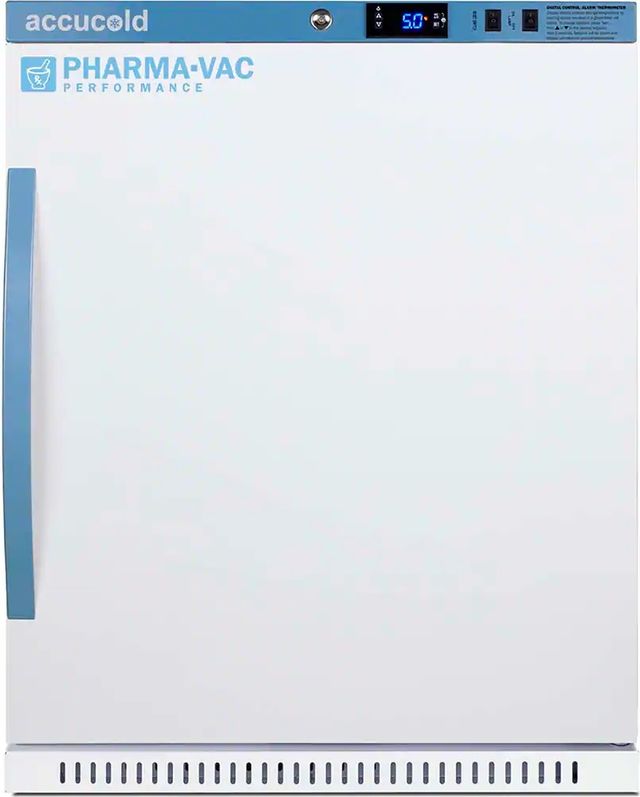 Accucold® 24" 6.0 Cu. Ft. White Built-In or Freestanding Vaccine Refrigerator-0