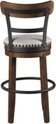 Signature Design by Ashley® Valebeck Brown Tall Swivel Barstool-2