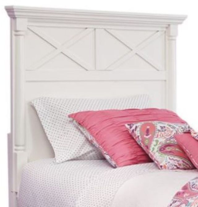 Signature Design by Ashley® Kaslyn 4-Piece White Twin Panel Headboard Bed Set-1