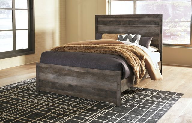 Signature Design by Ashley® Wynnlow Gray King Panel Headboard/Footboard-2