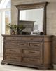 New Classic® Home Furnishings Mar Vista 4-Piece Walnut Eastern King Panel Bedroom Set-4