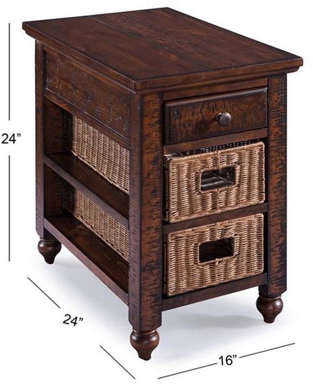 Magnussen Home® Cottage Lane Coffee Chair Side End Table-1