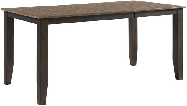 Intercon Beacon Walnut Counter Dining Table with Charcoal Base-0