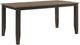 Intercon Beacon Walnut Counter Dining Table with Charcoal Base-0