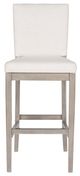 Vanguard® Furniture Vanguard Juliet Instant Snow/Pebble Path Stocked Performance Dining Bar Stool-1