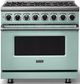 Viking® 7 Series 36" Splash Pro Style Dual Fuel Range-2