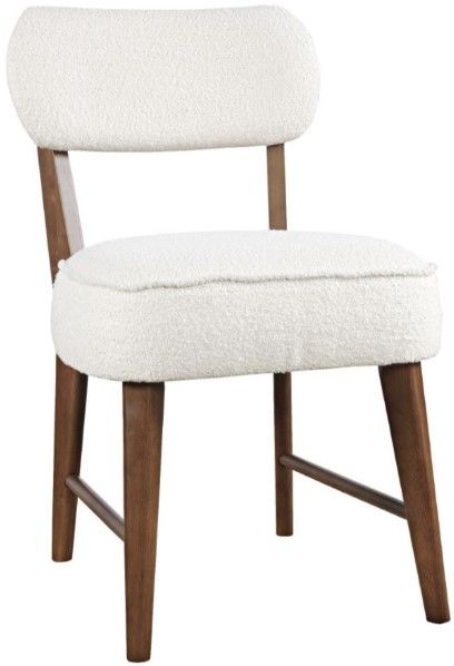 Jofran Inc. Urban Archive Wes Walnut/White Dining Side Chair-0