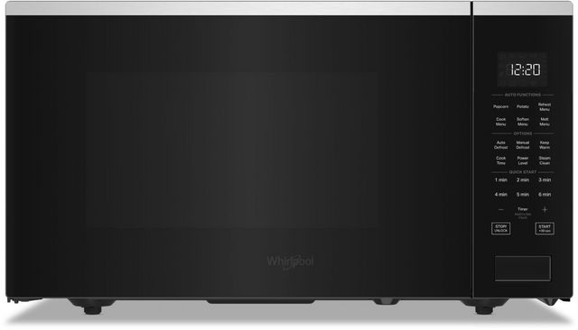 Whirlpool® 1.6 Cu. Ft. Fingerprint Resistant Stainless Steel Countertop Microwave 