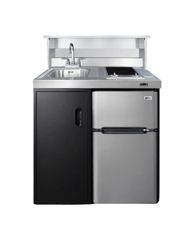 Summit® 36" Stainless Steel Appliance Station-1