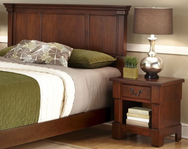 homestyles® Aspen 2-Piece Brown King Headboard Set-0