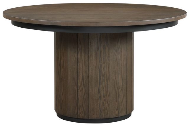 Steve Silver Co. Burlington Mocha Round Dining Table