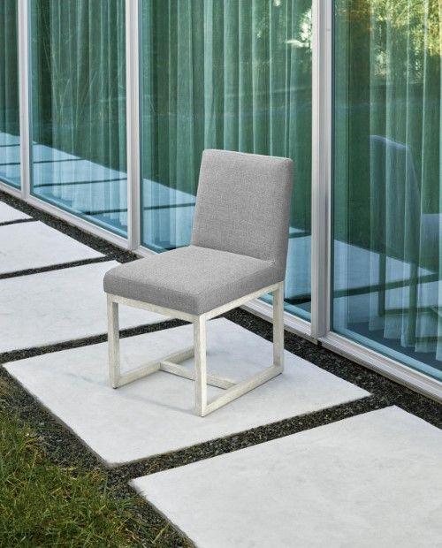 Universal Explore Home™ Modern Carter Quartz/Slate Side Chair-1