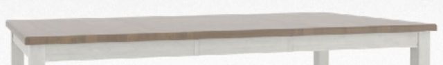 Canadel Weathered Grey Washed/Cloud 31" Rectangular Table-2