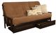 Kodiak Furniture Monterey Marmont Mocha/Espresso Queen Storage Futon with Mattress -0