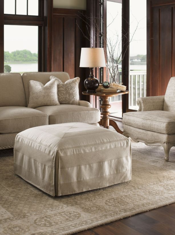 Lexington Home Customizable Jasmine Cocktail Ottoman-1