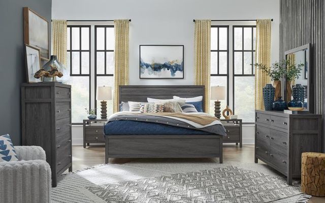 Magnussen Home® Merrifield Raisin Black Queen Panel Headboard-1