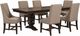 Liberty Furniture Armand 7-Piece Antique Brownstone/Gray Trestle Dining Set-0