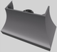 Vent-A-Hood® Designer Series 54" Gunsmoke Wall Mounted Range Hood-2
