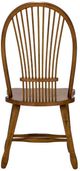 Liberty Furniture Treasures Rustic Oak Bow Back Dining Side Chair-4