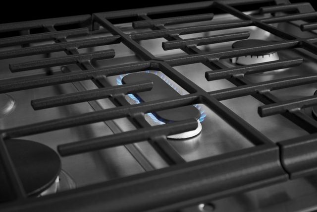 KitchenAid® 30" Stainless Steel Slide In Dual Fuel Range-4