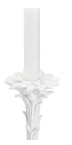 Wildwood Lamps Roche White Candlestick-1